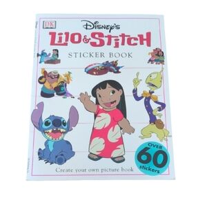 Vintage Disney Lilo & Stitch Sticker Book 2002 - New/Unused
